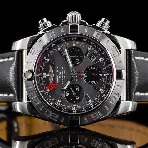 breitling chronomat gmt black|breitling chronomat 44 gmt price.